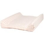 Housse de matelas  langer stories dition limite powder mauve grid