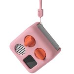 Housse mini adventure rose pour lecteur audio yoto mini