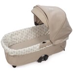 Housse de nacelle avec �lastiques + drap - housse pour nacelle botton fleurs