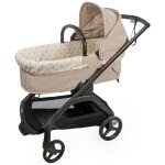 Housse de nacelle avec �lastiques + drap - housse pour nacelle mimosa rose