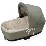 Housse de nacelle avec tiges + drap - housse pour nacelle mimosa rose