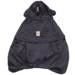 Imperméable cocon hiver gris charbon pour porte - bébé Imperméable cocon hiver gris charbon pour porte - bébé
