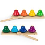 8 clochettes musicales les popipop