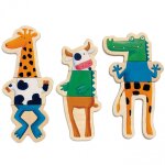 Jeu d'association crazy animaux magn�tiques (24 pi�ces)