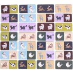 Jeu de dominos animaux de la ferme (28 pièces) Jeu de dominos animaux de la ferme (28 pièces)