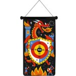 Jeu de flchettes magntique dragon