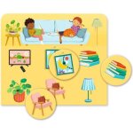 Jeu de loto dans la maison (16 pices)
