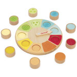 Jeu de m�mo tactile roue memo touch sensoriel