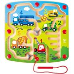 Jeu magn�tique labyrinthe chantier
