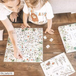 Jeu d'observation et de rapidit� les tr�sors du jardin le jardin du moulin