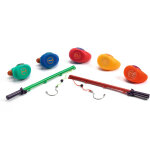 Jeu de p�che aux canards arc - en - ciel