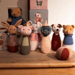 Jeu de quilles amis (6 pi�ces)