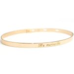Jonc personnalisable (plaqu or jaune)