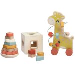 Coffret de jeux d'activit�s en bois (3 pi�ces)