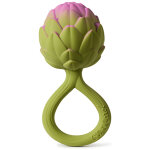 Hochet anneau de dentition 2 en 1 artichaut