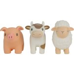 Set de 3 figurines de bain little farm