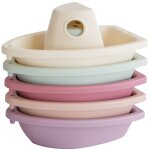 Lot de 5 jouets de bain boats petal