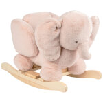 Bascule fanfan l'�l�phant vieux rose