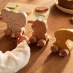Jouet en bois � tirer jollies