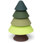 Jouet de dentition en silicone sapin vert
