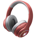 Casque audio rouge