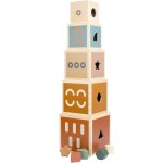 Cubes empilables en bois