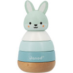 Jeu � empiler en bois lapin wwf