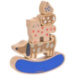 Jouet  empiler en bois little mateys