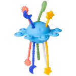 Jouet d'�veil et de dentition en silicone plan�te