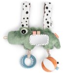 Jouet d'veil  suspendre croco vert