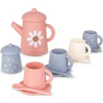 Jouet de plage service � th� fleurs de marguerite