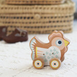 Jouet � rouler baby blanc sing