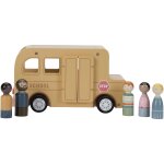 Bus scolaire avec figurines