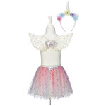 Jupe celestia avec ailes et serre - t�te (3 - 4 ans)