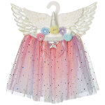 Jupe celestia avec ailes et serre - t�te (3 - 4 ans)