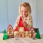 Kit de construction magn�tique calendrier de l'avent (46 pi�ces)