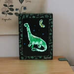 Kit cr�ation d�co murale lumineuse kidyneon dinosaure