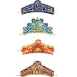 Kit diy 4 diadèmes mosaïques à décorer enchanteresses Kit diy 4 diadèmes mosaïques à décorer enchanteresses