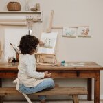 Kit de peinture au doigt forest friends