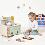 Kitchenette en bois mamie soleil (9 pi�ces)