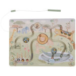 Labyrinthe magn�tique en bois safari friends