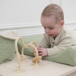 Labyrinthe � perles en silicone warm linen