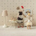 Lampadaire vintage souris sable