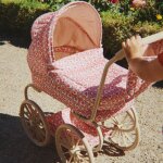 Landau pour poup�e felice rose