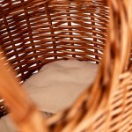 Landau pour poup�e en osier