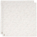 Lot de 2 maxi - langes en coton elephant tales (115 x 115 cm)