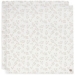 Lot de 2 maxi - langes en coton leafy dreams (115 x 115 cm)