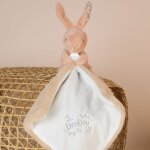 Lapin doudou beige (10 cm)