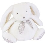 Lapin doudou pantin blanc (42 cm)