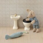 Lavabo souris blanc cass�